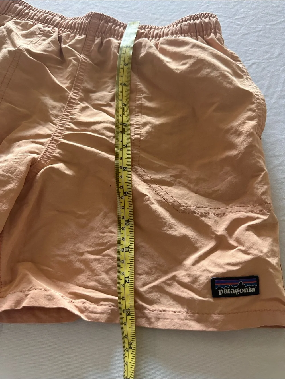 Patagonia Kids Golden-Tan Swim Trunks